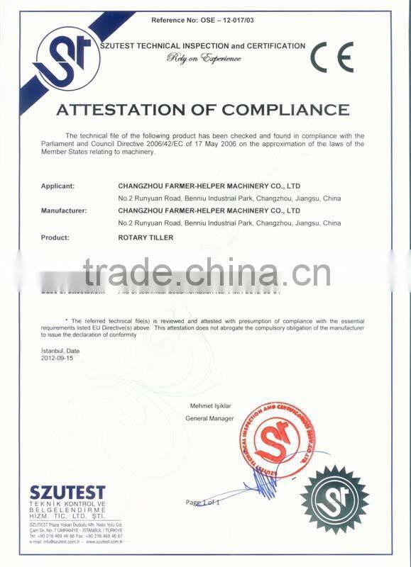 Heavy Duty Rotary Tiller IGN