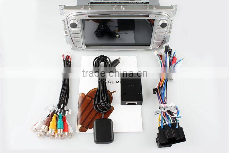 Ownice Pure Android 4.4.2 Quad Core 1.6GHz android gps for ford focus 2012 16GB Flash Built-in Wifi