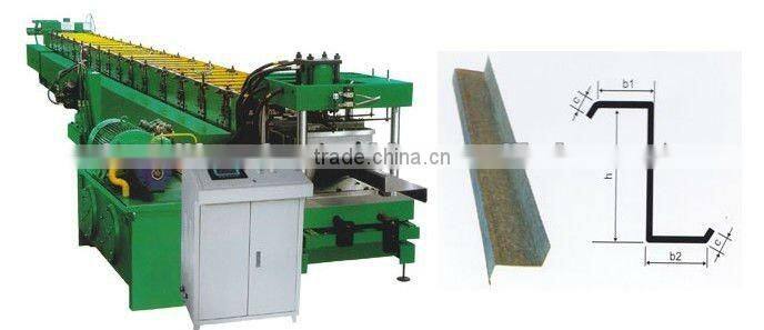 c frame roll forming with punching machine