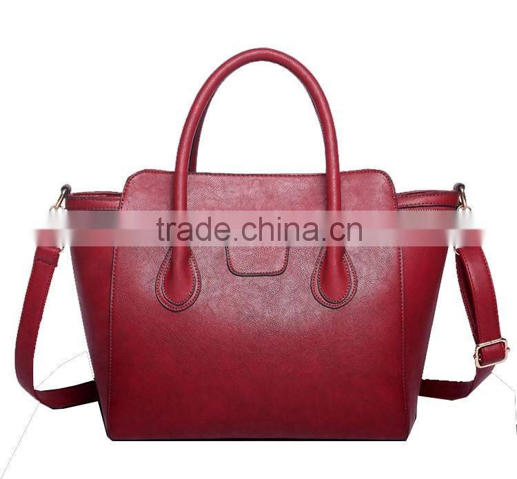 2016 luxury lady office handbag women genuine leather handbag wholesale