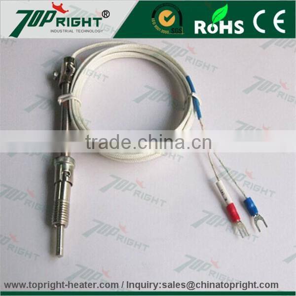 topright thermocouple with round plug and high quality