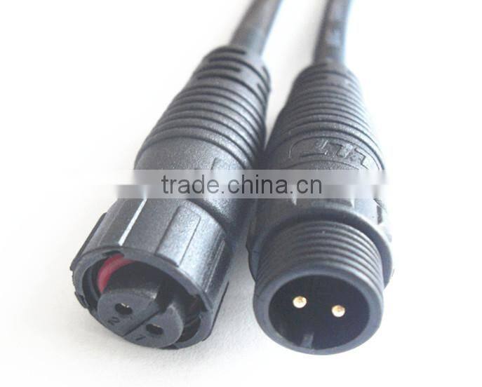 M12 sensor connector waterproof cable connector wire coupler