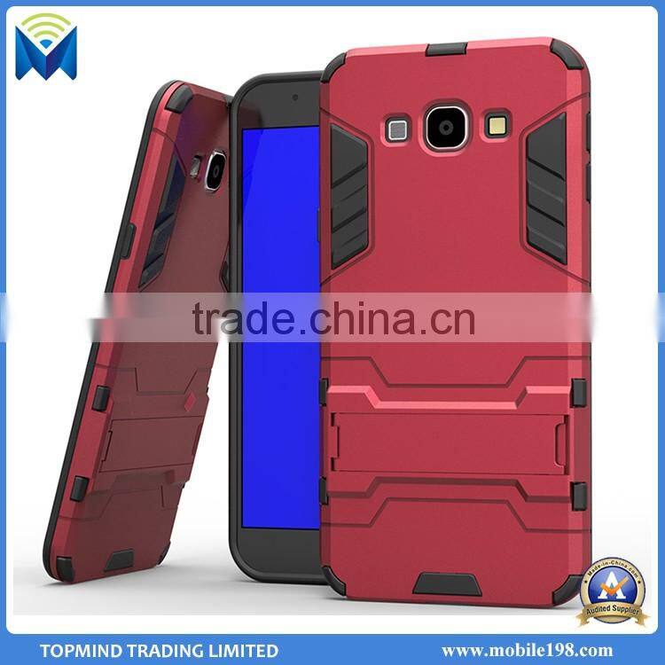 Shockproof Phone Armor Case 2 in 1 Hybrid TPU PC Case for Samsung Galaxy A8