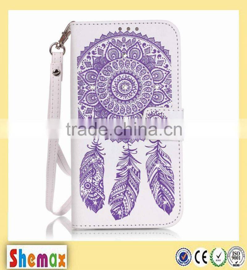 Express wallet cases smartphones with diamond for samsung mobile phones j7 prime