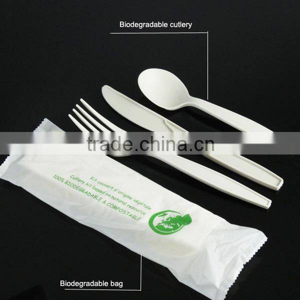 Disposable Biodegradable cutlery/Biodegradable flatware