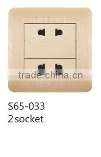 Residential / General-Purpose Application and Standard Grounding Grounding switched power socket