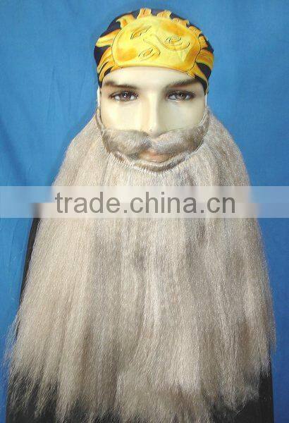Long straight mustache/Golden mustache/New design mustache E0021