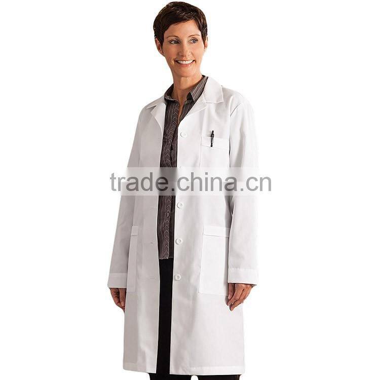White Medical Lab Coat,Acid Resistant Lab Coat,double breasted lab coat uniform lab coat with high quality