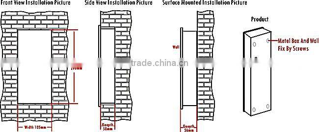 T-6703E Weatherproof Emergency Call ip based audio intercom system