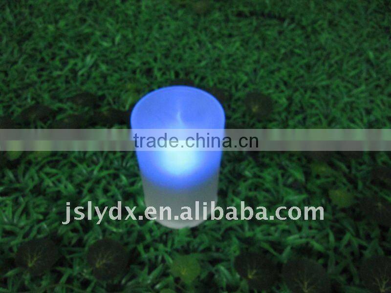 Solar Glass LED Candle Light LED solar light