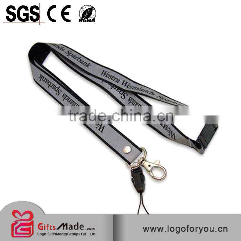 Factory wholesale Custom woven round cord lanyard