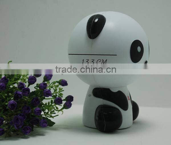 The Popular table rechargeable table Lamp,energy-saving Panda shape touchable LED lamp.