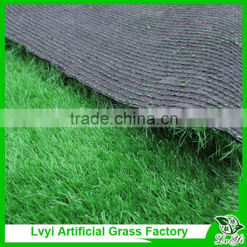 Plastic grass mat in roll/artificial turf grass/synthetic grass for soccer fields