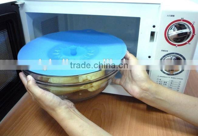 Silicone Lids, Versatile Lilypad Style Silicone Bowl Covers, Silicone Suction Lids / Cooking Lids, Reusable Food Saver Covers