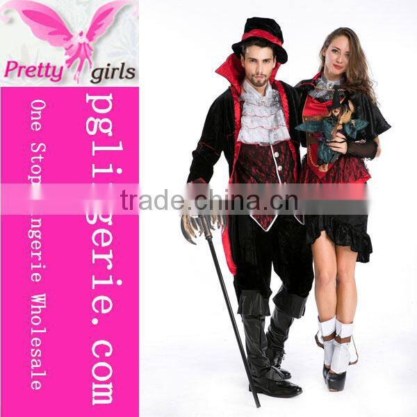 Wholesale high quality show party sexy couples magician costume
