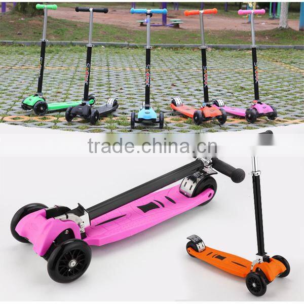 Patent product kids kick scooter, folding scooter, head stunt kick scooter