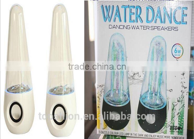 2016 Hot Sale LED Water Fountain Bluetooth Speaker, LED Bluetooth Speaker with Dancing Water