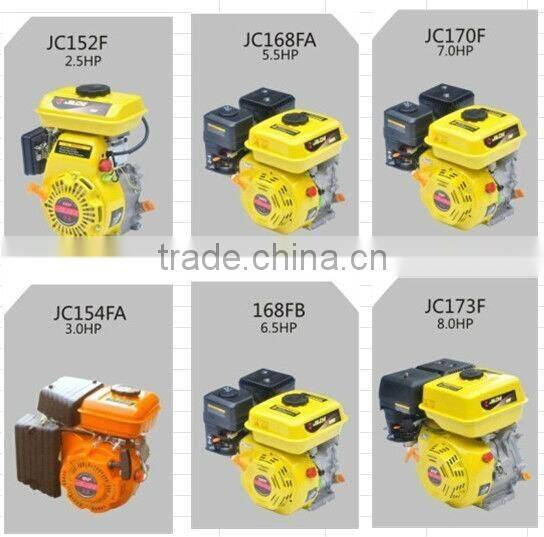 gasoline engine vertical shaft