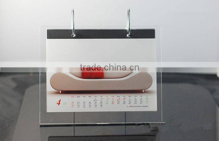custom acrylic calendar display