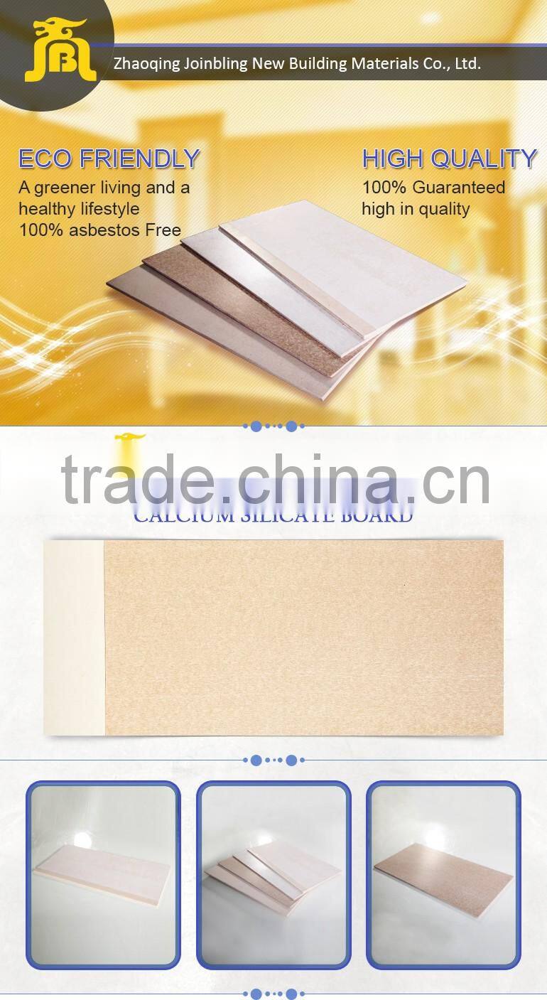 Construction And Building Materials Environmental Friendly Moisture Proof Backer Calcium Silicate Board Foundation Slab