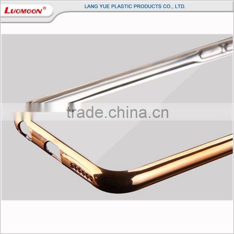 tpu electronplate phone case cover for iphone 5 6 7 s se c plus