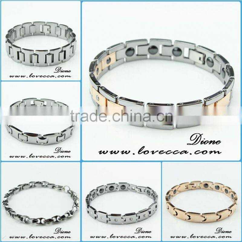 Fashion Bangle Type Tungsten Bracelet in Magnetic Jewelry Tungsten Bio Bracelet