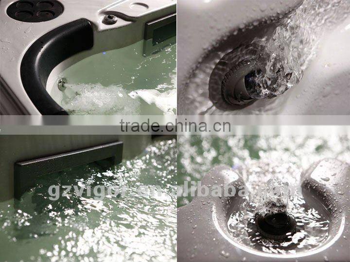 2014 JY8602 spa pool manufacture,double whirlpool bathtubs,spa swim pool