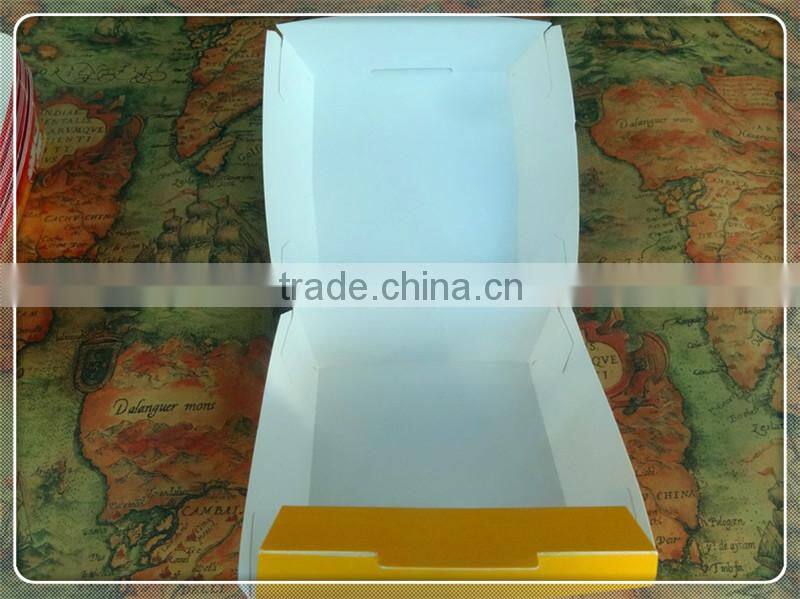 Custom Logo Disposable Wholesale Paper Hamburger Packaging