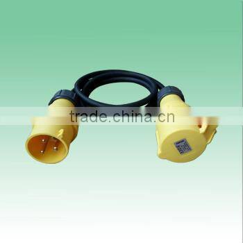 32A CEE extension leads with european ip44 plug and connector