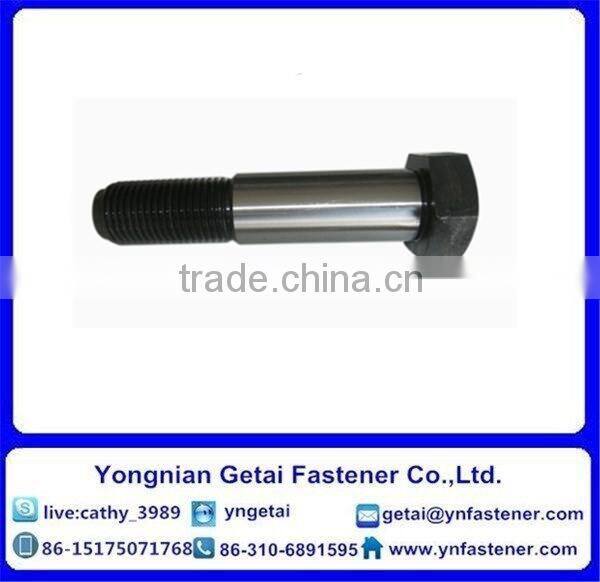 hexagon fitted bolts structures bolts DIN 610 grade 12.9 high strength bolts