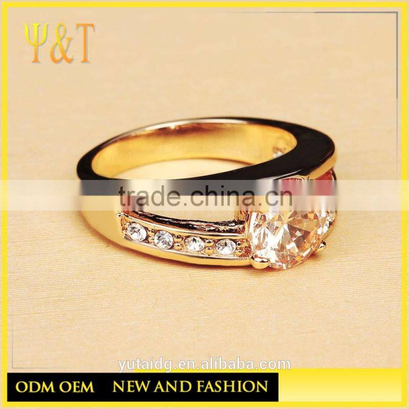Jingli Jewelry Gold Plated Women Ring (YJ-811)