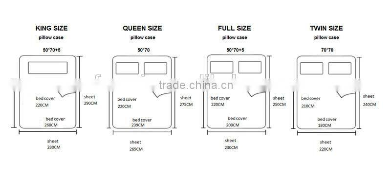 four six 2014 Deluxe design 100% cotton building bed linen set duvet cover set