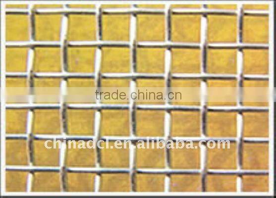 Galvanize crimped wire mesh