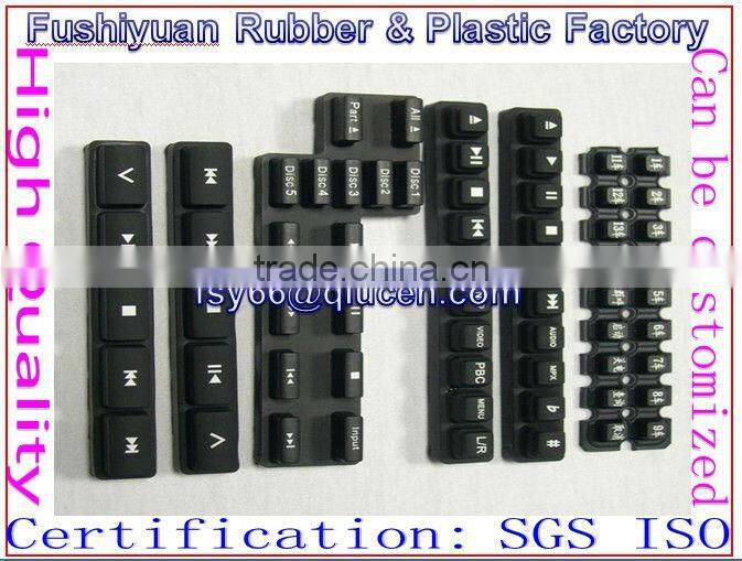 standard silicone rubber keypad / custom made silicone button rubber keypad/China silicone keypad company