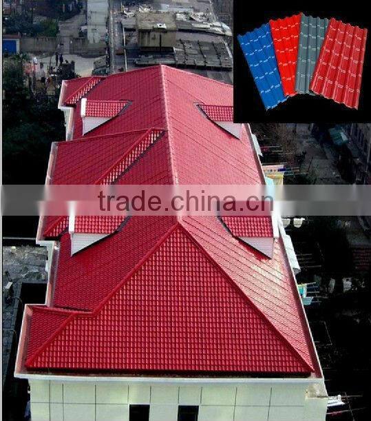 Ultra weathering ASA coated plastic synthetic resin roof tile