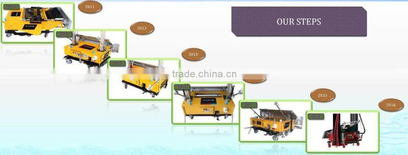 Construction concrete wall plastering machine/rendering machine