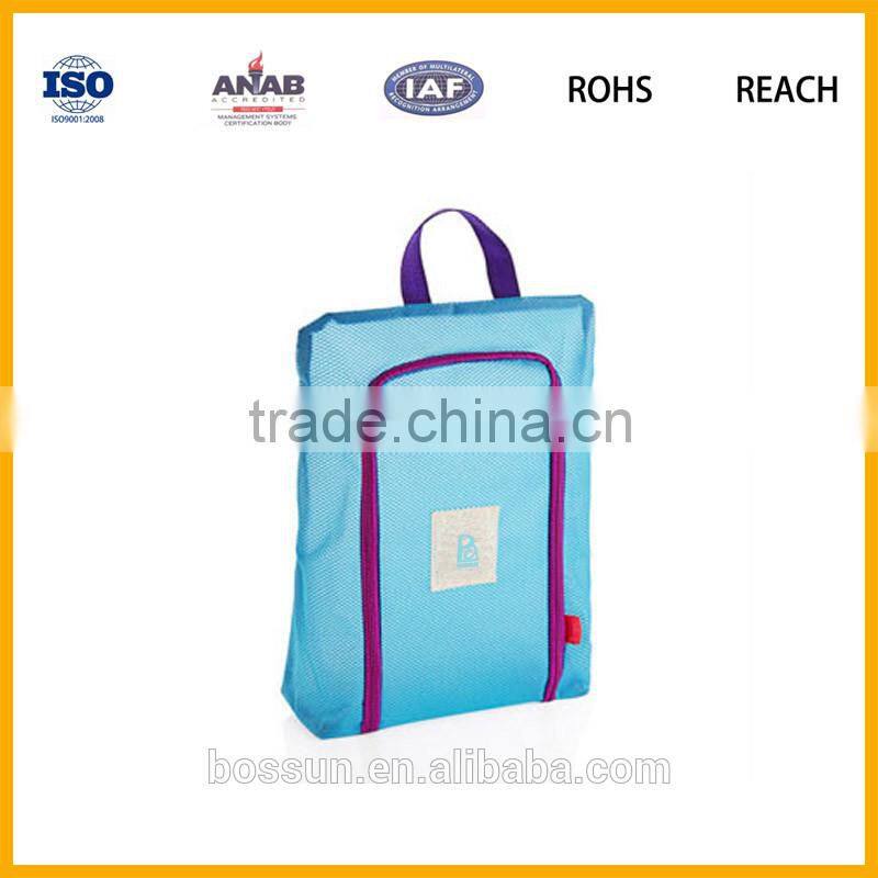 high quality mesh shoe bag set matching travel shoe bag made in china factory