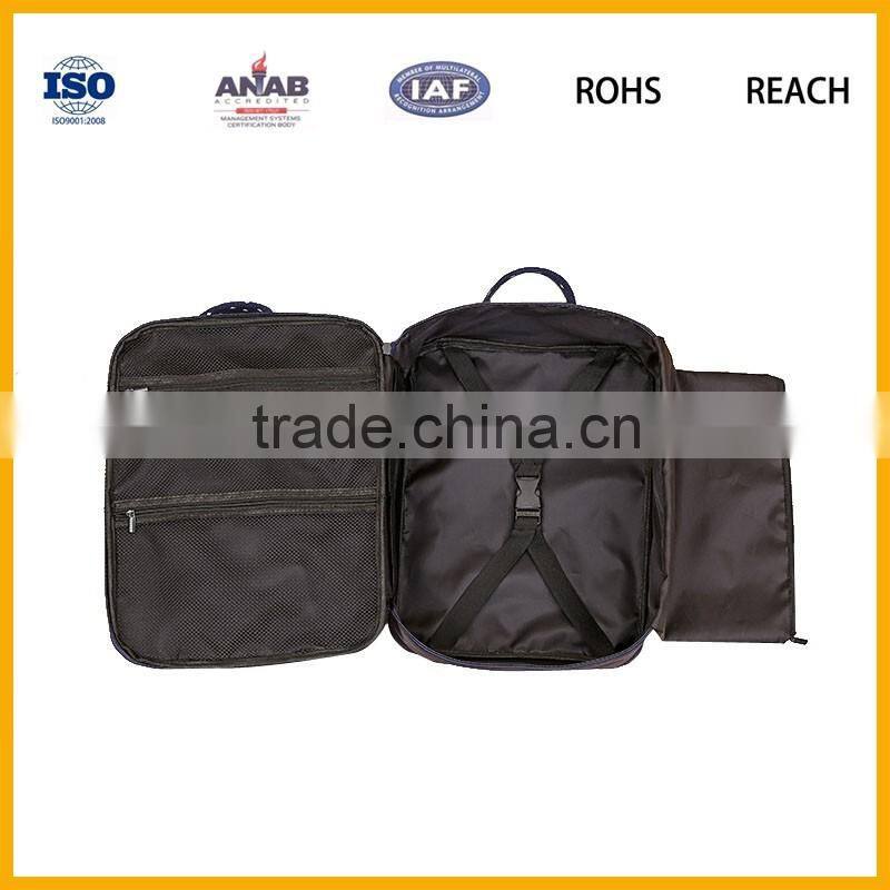 Fashionable Nylon Light Weight Luggage Bag Travel Bag with Long Strap