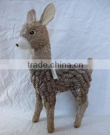 artificial DEER christmas ornament DECORATION