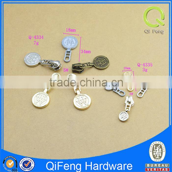 custom zippers sliders