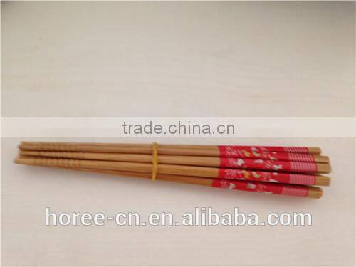 22.5 CM long SGS certified healthy food grade bamboo wooden painted chopsticks