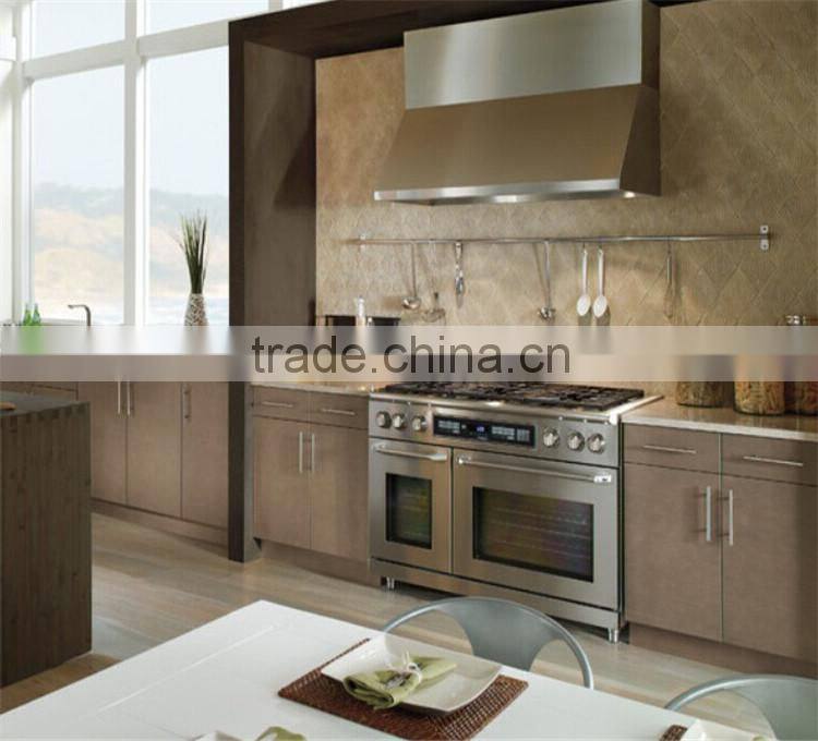 Melamine kitchen furniture with laminate counter top