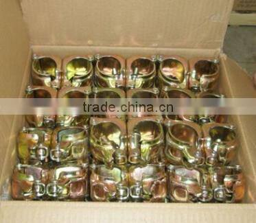 scaffolding connection steel forged or pressed scaffolding coupler/clamp