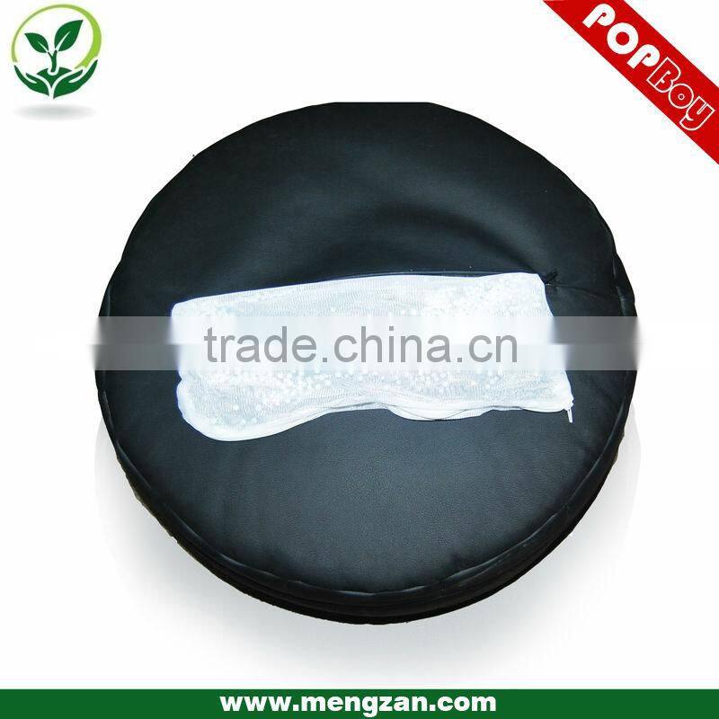 Black novel bricky bean bag ottoman , unique fantastic bean bag ottoman