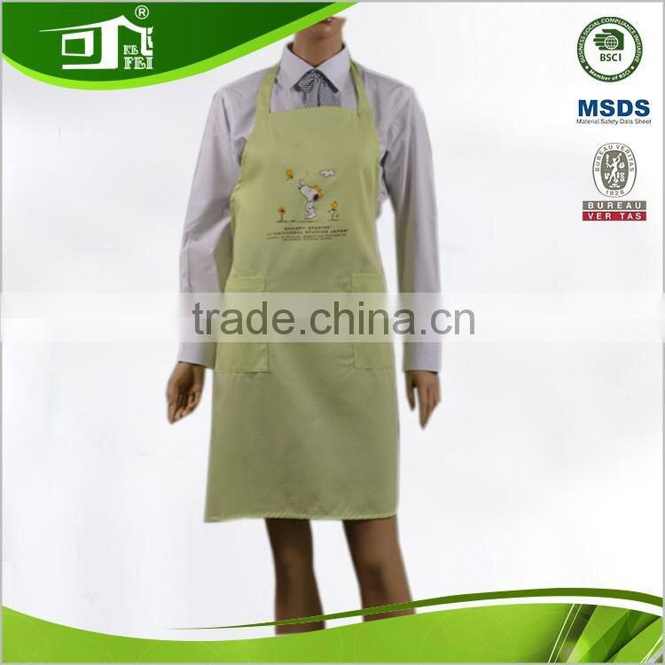 Trade Assurance Poly and Cotton Print Cooking Aprons for Women