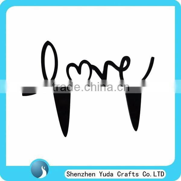 Love Shaped Design Wedding Cake Topper