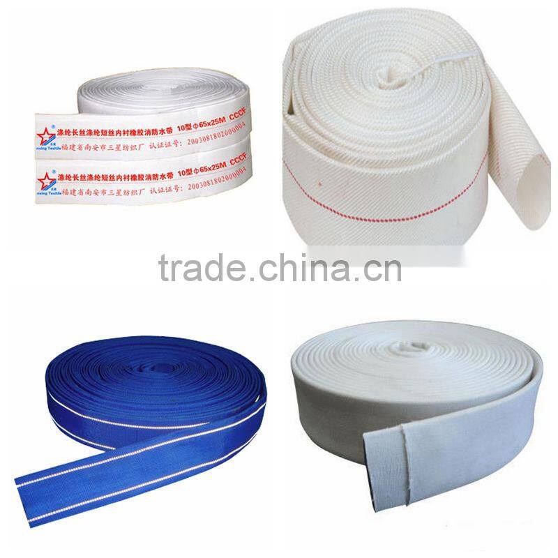 8 bar polyester filament Fire fighting supplies Mill Hose 1.5 inch