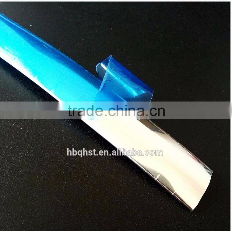car body chrome trims pvc self adhesive strip