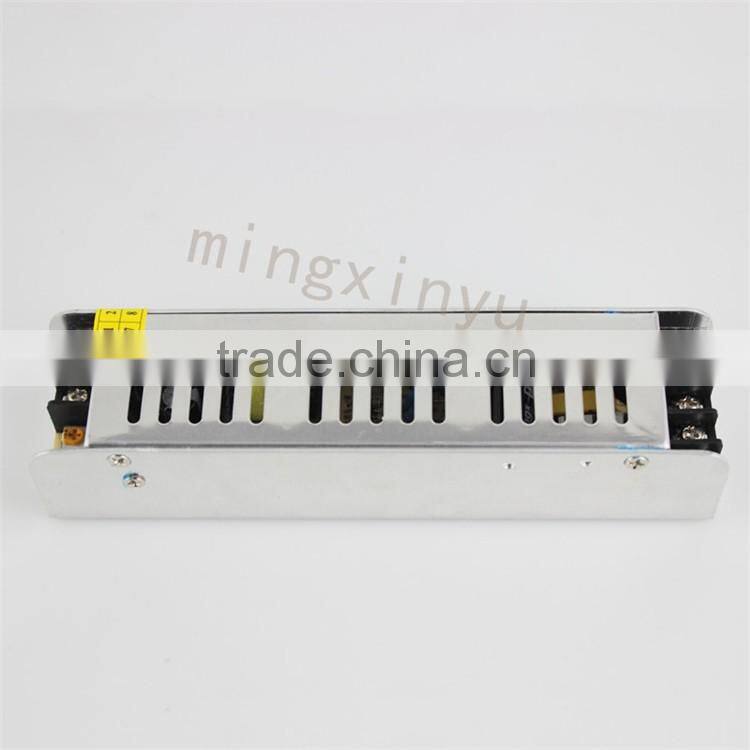 200W 200*58*40mm LED transformer for advertising lamp/200W slim led switching power supply 12v IP20 led driver