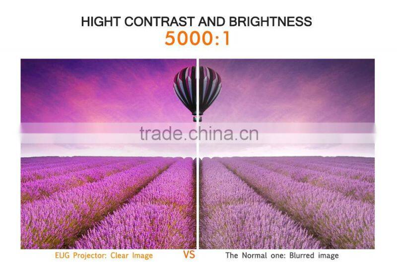 New Multimedia LED Projector Home Cinema AV VGA USB HDMI HD 1080P projector